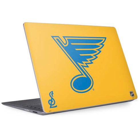 NHL St. Louis Blues Solid Background Surface Laptop 2 Skin
